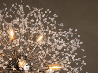 Dandelion Crystal Sputnik Round Chandelier