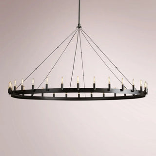 Cemino Vintage Filament Round Chandelier