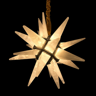 Star crystal chandelier