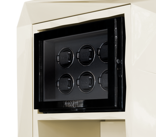 Luxury Diamond Floor Safe with Hidden Watch Winder & Certified High-Security Storage System