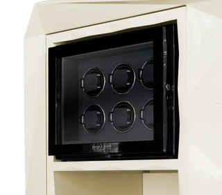 Luxury Diamond Floor Safe with Hidden Watch Winder & Certified High-Security Storage System