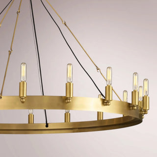 Cemino Vintage Filament Round Chandelier