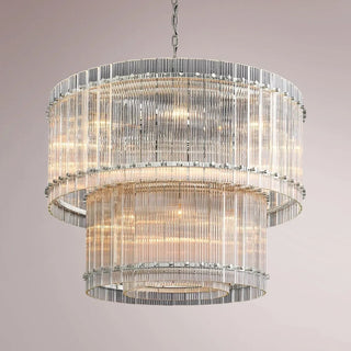 San Frank Two-Tier Round Chandelier