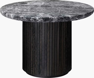 Moon Coffee Table, 59¾" Large Round Marble or Oak