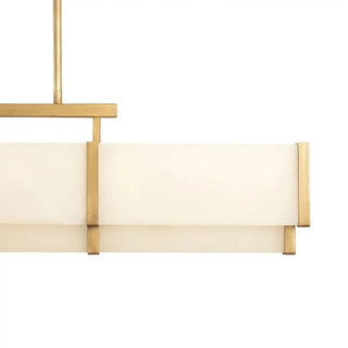 Orleans Linear Alabaster Linear Chandelier