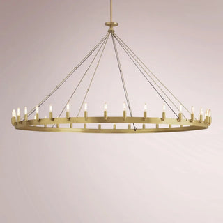 Cemino Vintage Filament Round Chandelier