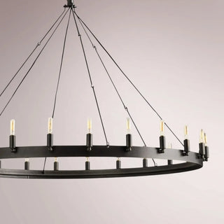 Cemino Vintage Filament Round Chandelier