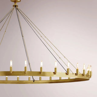 Cemino Vintage Filament Round Chandelier