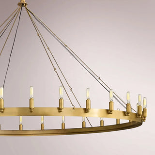 Cemino Vintage Filament Round Chandelier
