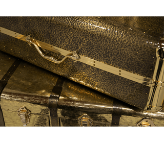 Luxury Champagne Gold Vault Safe with High-Security Storage & Elegant Designer Finish