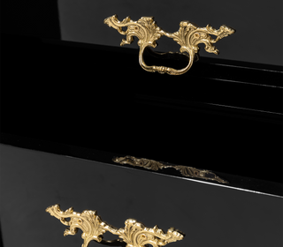 Luxury Symphony Watch Winder Safe with Gold-Plated Brass Pipes & High-Security Storage System