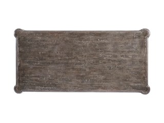 Alessia Bellarte Solid Wood Dining Table – Hand-Painted Italian Artisan Design