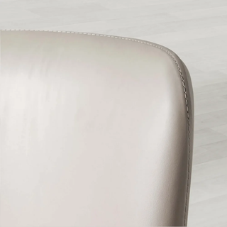 Bradley Curved Back Dining Chair with Upholstered Modern Steel Frame Living Room Chairs