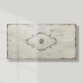 Bianca Dining Table (Italian Hand-Painted, Dual Leaf Extensions)