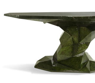 Bonsai Dining Table with Minimalism & Personalized Faceted Dining Table