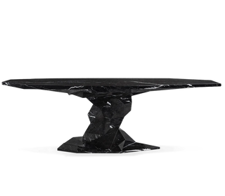 Bonsai Dining Table with Minimalism & Personalized Faceted Dining Table