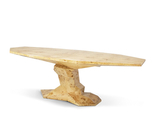 Bonsai Dining Table with Minimalism & Personalized Faceted Dining Table