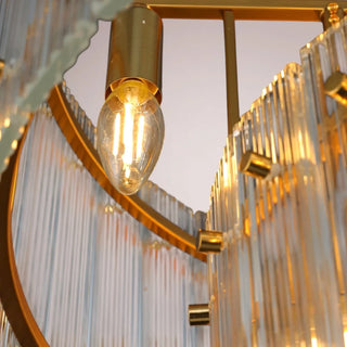 San Frank Two-Tier Round Chandelier