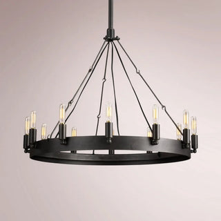 Cemino Vintage Filament Round Chandelier