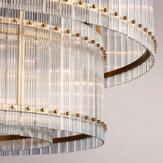 San Frank Two-Tier Round Chandelier