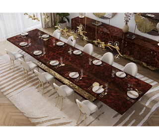 Metamorphosis Sculptural Walnut Root Dining Table
