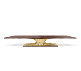 Metamorphosis Sculptural Walnut Root Dining Table