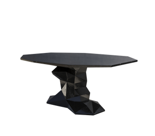 Bonsai Dining Table with Minimalism & Personalized Faceted Dining Table