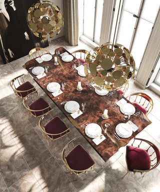 Empire Poplar Root Dining Table