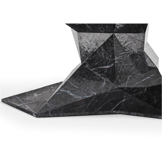 Bonsai Dining Table with Minimalism & Personalized Faceted Dining Table