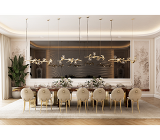 Empire Poplar Root Dining Table