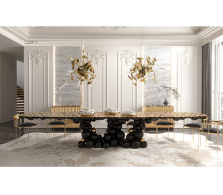 Newton XL Sculptural Dining Table