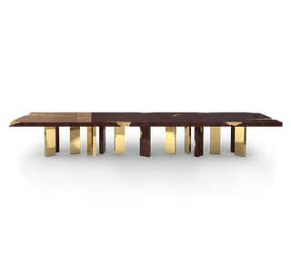 Empire Poplar Root Dining Table