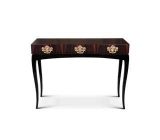 Trinity Consoles Luxury Carved Entryways Cabinet Table
