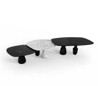 Pietra Nero Marquina Modular Dining Table