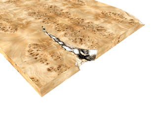 Empire Poplar Root Dining Table