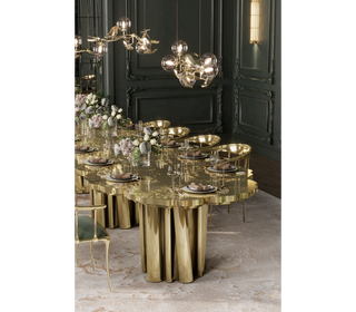 Fortuna Sculptural Dining Table