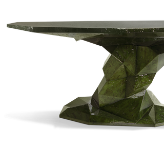 Bonsai Dining Table with Minimalism & Personalized Faceted Dining Table