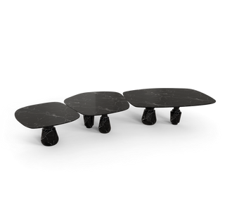 Pietra Nero Marquina Modular Dining Table