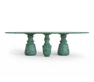 Pietra Oval XL Marble Dining Table