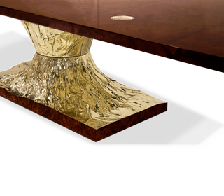 Metamorphosis Sculptural Walnut Root Dining Table