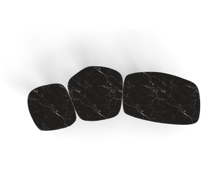 Pietra Nero Marquina Modular Dining Table