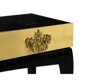 Trinity Consoles Luxury Carved Entryways Cabinet Table