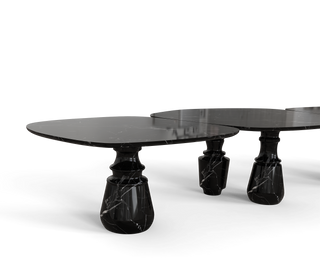 Pietra Nero Marquina Modular Dining Table