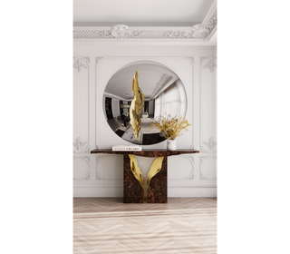 Lapiaz Consoles Azulejo Karst Sculpture Entryways Cabinet Table