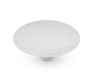 Pietra Round Classic Estremoz Marble Dining Table