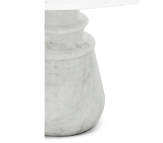Pietra Round Classic Estremoz Marble Dining Table