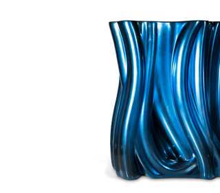 Monochrome Consoles Fluid Sculptural Resin Entryways Cabinet Table