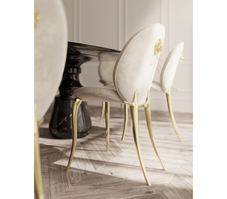 Pietra Oval XL Marble Dining Table