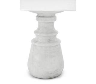 Pietra Round Classic Estremoz Marble Dining Table