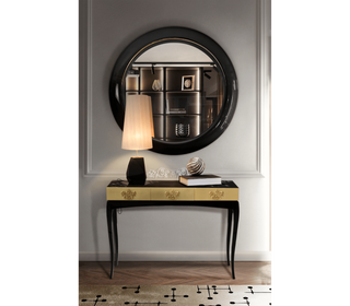 Trinity Consoles Luxury Carved Entryways Cabinet Table
